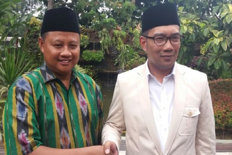 Ridwan kamil Akhirnya Berpasangan dengan UU Ruzhanul Ulum Pilgub Jabar 2018