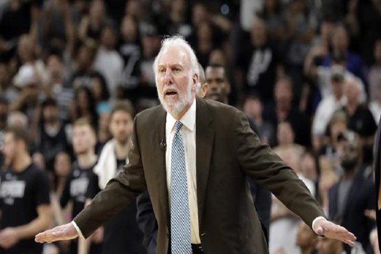 Pelatih Spurs Greg Popovich Ngamuk Kalah Lawan Warriors