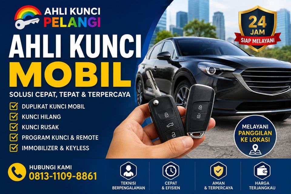 Ahli Kunci Mobil Tangerang Untuk Solusi Kunci Kendaraan Yang Praktis Dan Profesional