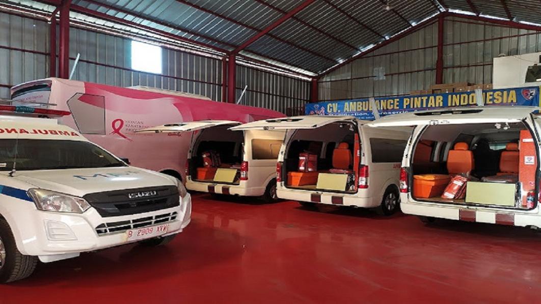 Karoseri Ambulance Pintar Indonesia Hadirkan Mobil Ambulance Dan Mobil Patroli Imigrasi Ber-TKDN 40%