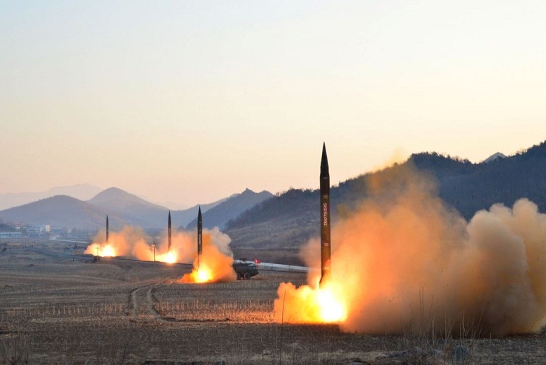 Bandelnya Korea Utara Unjuk Gigi Luncurkan Rudal Balistiknya Kembali