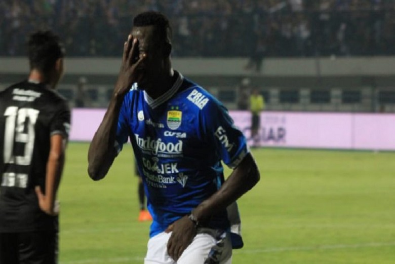 Tandukan Ezechiel Bikin Persib Menangi Laga Lawan PSIS