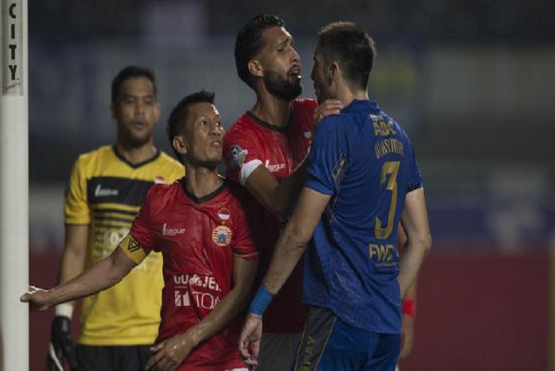 Kalah Lawan Persija, Pemain Persib Mogok Lanjutin Pertandingan