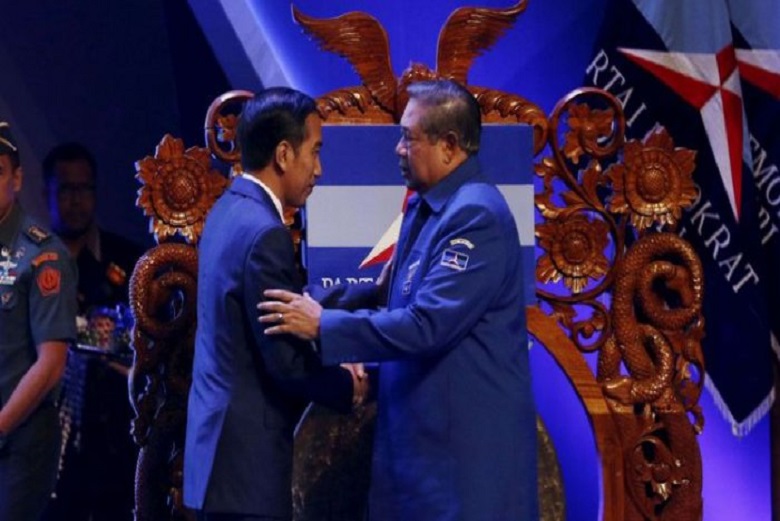 Di Rapimnas Demokrat, SBY Puji Jokowi, di Hari Perempuan Nasional SBY Puji Megawati