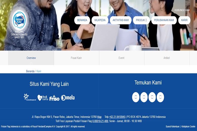PT Frisian Flag Indonesia Butuhkan CORPORATE MANAGEMENT TRAINEE
