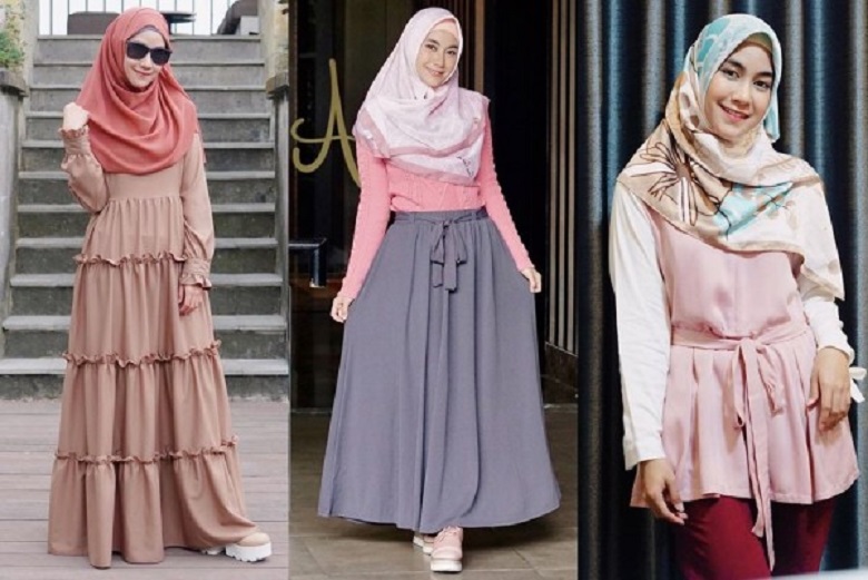 Trik Fashionable Dengan Berhijab