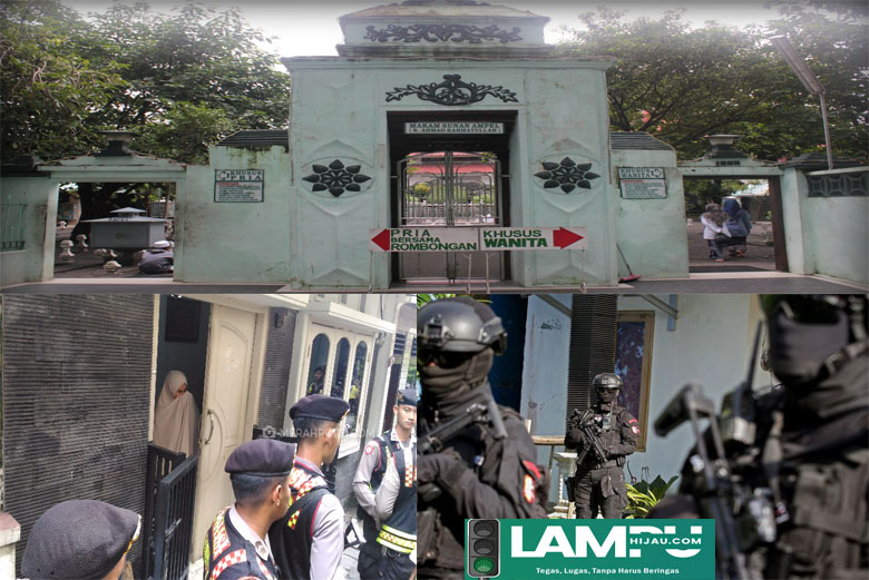 Diduga Ada Teroris, Kawasan Ampel Surabaya Diamankan