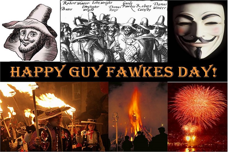 Peringatan Guy Fawkes Day Seperti Peringatan Tahun Baru