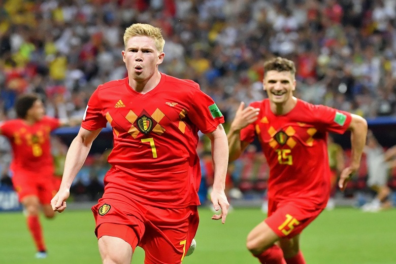 Gol Gelandang Serang Manchester City Bantu Belgia Lolos ke Semifinal Piala Dunia 2018 Russia
