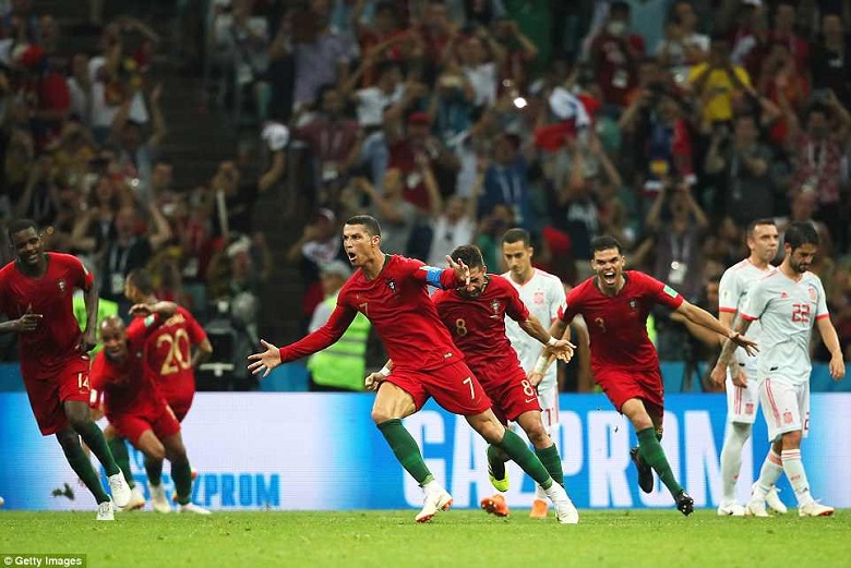 Cetak Hattrick Ronaldo tak Bisa Kalahkan Spanyol