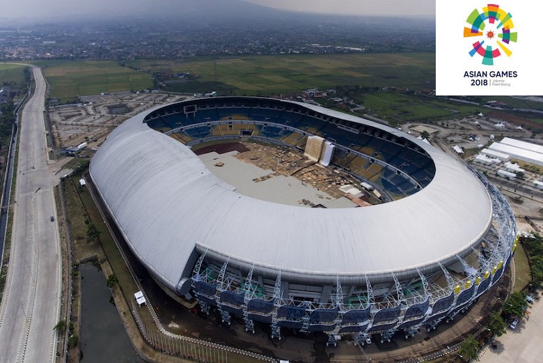 Renovasi Stadion Si Jalak Harupat Dikebut Jelang Asian Games 2018