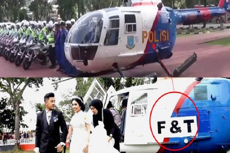 Pengantin Pematangsiantar Viral Lantaran Gunakan Aset Negara