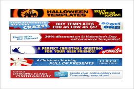 Gambar Artikel Model Banner Iklan Populer pada Blog atau Website