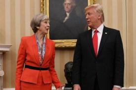 Donald Trump Unggah Video sedang Adu Argumen dengan Perdana Menteri Inggris