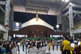 Jokowi dapat Kartu Kuning Selesai Pidato di Universitas Indonesia