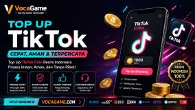 Top Up Tiktok Resmi Indonesia Untuk Pengguna Aktif Setiap Hari