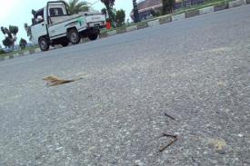 Waspadalah! Berikut Jalan di Ibukota yang Rawan Terkena Ranjau Paku