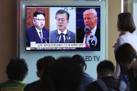 Tak Mau Kecewa Jadi Mediator, Moon Pertegas Kim dan Trump akan Bertemu di KTT Nanti