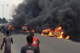 Truk Tangki Minyak yang Terbakar di Nigeria Memicu Dampak yang Dahsyat