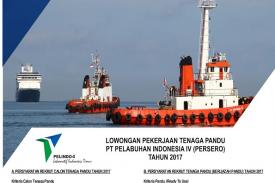 Gambar Artikel Loker Calon Pandu Gelombang II Akhirnya Dibuka oleh PT Pelindo II