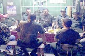 Solidnya Danramil 03/GP Bersama Mitra Jaya Patroli 2 Kecamatan 