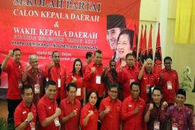Gambar Artikel Sekolah Partai PDIP untuk Calon Kepala Daerah Agar Menang Pilkada 2018