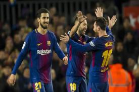Gambar Artikel Barcelona Gulung Girona Skor Telak 6 - 1, Suarez Cetak Hattrick