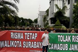 Rupanya tak Hanya Risma yang Menolak jadi Cawagub Jatim, Warga Surabaya pun tak Rela Risma Tinggalkan Surabaya