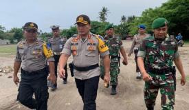 Tsunami Banten, Kapolresta Tangerang Pantau Kondisi Pesisir Tanjung Kait