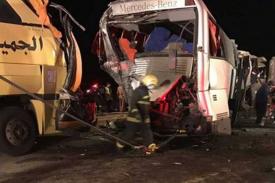 Terjadi Kecelakaan Bus Jamaah Umrah di Makkah yang Menewaskan 1 Orang Penumpang