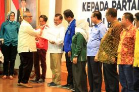 Parpol Peserta Pemilu masih banyak yang Belum Memenuhi Syarat Administratif