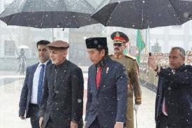 Gambar Artikel Presiden Afghanistan: Kedatangan Presiden Jokowi Diiringi Turunnya Salju Pembawa Berkah