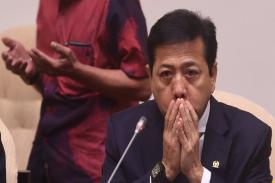 Setnov Bersyukur Novel Sembuh dan Kembali ke Indonesia