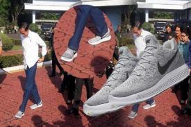 Gambar Artikel Senjata Sneakers Jokowi Bikin Lincah dan Gesit