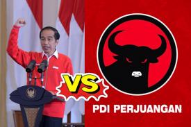 Jokowi Kencingi PDI Perjuangan di Pemilu 2024