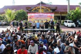 Gambar Artikel Preman Pengganggu Natal dan Tahun Baru Berhasil Diringkus Polres Malang