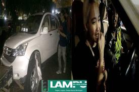 Gambar Artikel Seperti Orang Kerasukan Perempuan Muda Ini Tabrak Belasan Mobil