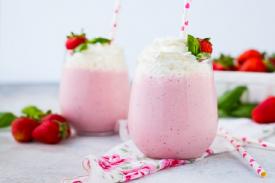 Milkshake Strawberry Bisa Jadi Variasi Minuman Anak Selama Liburan