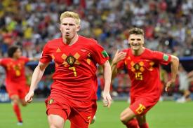 Gambar Artikel Gol Gelandang Serang Manchester City Bantu Belgia Lolos ke Semifinal Piala Dunia 2018 Russia