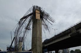 Tiang Girder Tol Bercakayu Roboh dan Memakan 7 Korban Pekerja