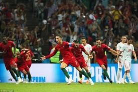 Cetak Hattrick Ronaldo tak Bisa Kalahkan Spanyol
