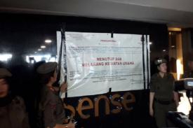 Sense Karaoke Resmi Ditutup Pemprov DKI, Karyawan Karaoke Enggan Ditanyai Wartawan