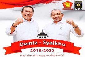 PKS Ngotot Dukung Pasangan Demiz dan Syaikhu