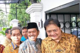 Airlangga  Gantikan Setya Novanto Pimpin Golkar, Dedi Mulyadi Sambut Gembira