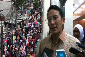 Buat Apa Sandiaga Pasang CCTV di Tanah Abang?